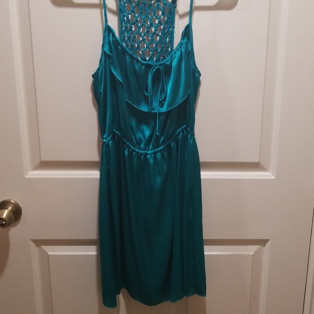 Teal Dress